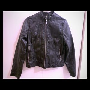 Joujou Faux Leather Jacket - Never Worn